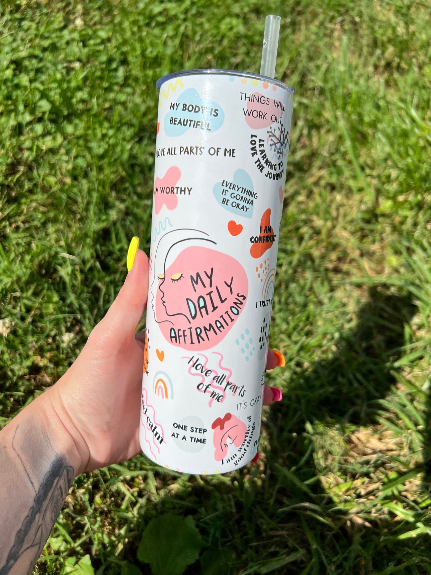Self Affirmation Tumbler