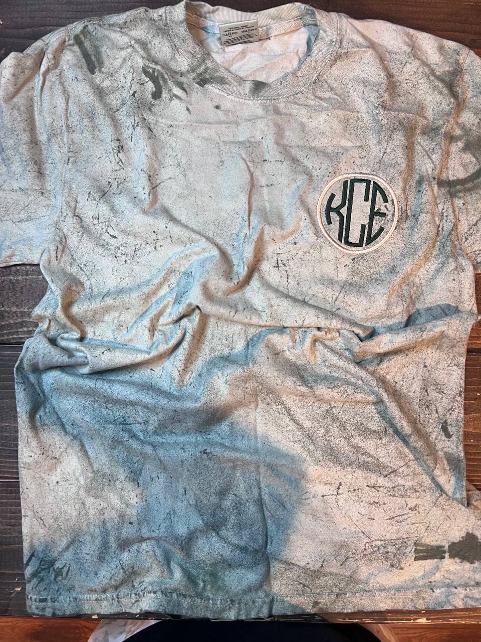 Vintage Wash Monogram Tee