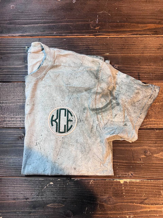 Vintage Wash Monogram Tee