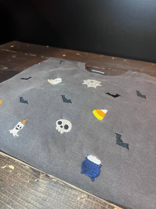 Halloween Scatter Heavyweight Crewneck