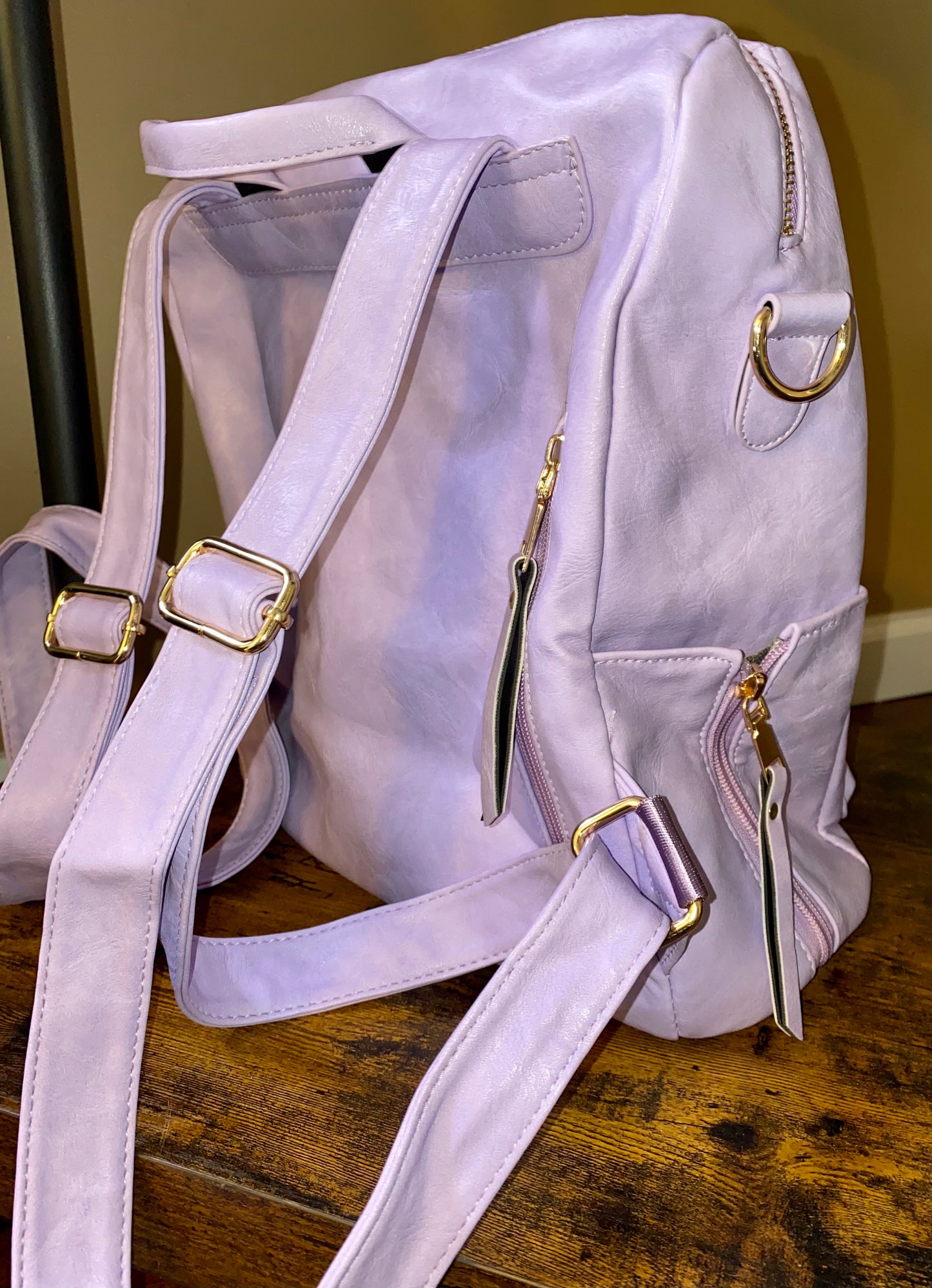 Convertible Monogram Backpack With Guitar Strap